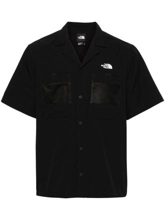 The North Face First Trail logo-print shirt - Black