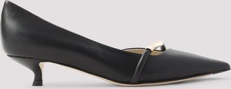 Giorgio Armani leren court-decollet&eacute;
