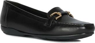 Geox Instapper Dannytah - Dames - Loafers - Zwart - 41 EU - Schoenen