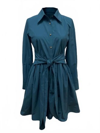 Amanda Uprichard Conaire Dress In Teal