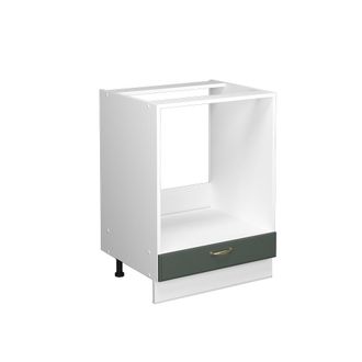 Vicco Armario Para Horno Empotrado Fame-line, Verde Dorado Casa De Campo, 60 Cm Sin Encimera Vicco
