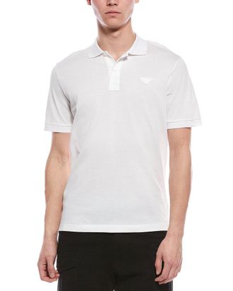 Prada Pique Polo Shirt