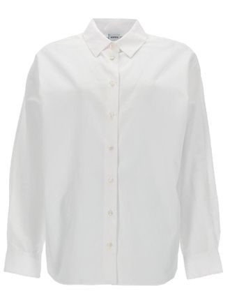 Aspesi Pointed Collar Long Sleeves Cotton Shirt