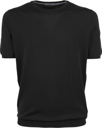 People of Shibuya Truien & Vesten, Heren, Zwart, M, Round-neck Truien