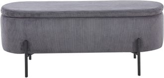 Salesfever Hockerbank »Hockerbank im stilvollen Look« aufklappbar, mit Stauraumfunktion