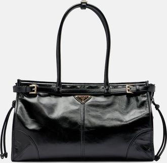 Prada Borsa a spalla Bonnie in pelle