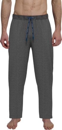 Tom Tailor Pyjamahose TOM TAILOR Tennessee, Herren, Gr. 48S, N-Gr, grau (grau, dunkel, melange), Single Jersey, Obermaterial: 60% Baumwolle, 40% Polyester, lang,