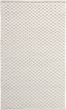 Aquanova Handgefertigter, luxuriöser Badteppich Maks, Ivory