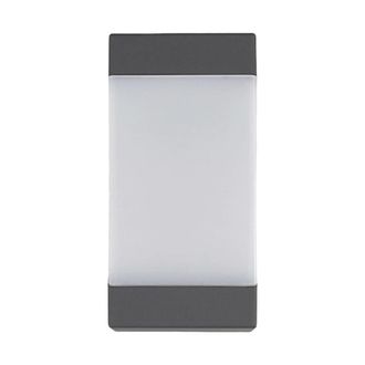 Lucande L&aacute;mpara de pared exterior de Aluminio Negro