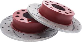 OEM Discos De Freno ms Sport-extreme 2 Uds. Traseros Izq. Audi A3, Seat Altea, Altea Xl, Leon, Leon Sc, Leo