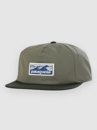 Patagonia Boardshort Label Funfarer Cap gr&uuml;n