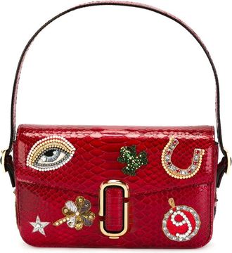 Marc Jacobs Red Patches Small Shoulder Bag
