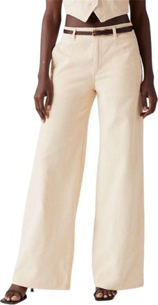 Levi's Dames Big Yikes Wijd Been Chinos (Wit)