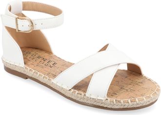Journee Collection Women & apos;s Lyddia Medium and Wide Width Espadrille Sandals