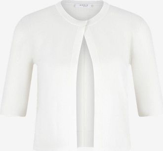Akris Feinstrick-Kurzarm-Cardigan