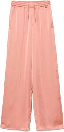 Herno Wijde broek - Dames - Wijde Broeken - Roze - XS - Broeken