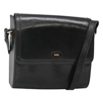 Bally Tweedehands leren schoudertassen - Dames - Pre-owned - Zwart - Maat: ONE Size Leer
