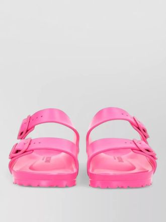 Birkenstock flat sole sandals open toe design