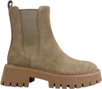 Michael Kors Schoenen, Dames, Beige, 39 EU, Asher Flat Bootie
