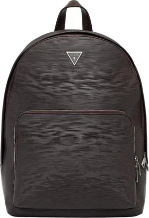Guess Milano Logo Rugzak - Heren - Rugzakken - Bruin - ONE Size - Tassen
