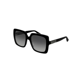 Gucci Gg0418S Zonnebril - Dames - Accessoires - Zwart - Maat: 54 MM