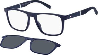 Tommy Hilfiger Glasses, male, Blue, 54 MM, Authentic Clip-On Glasses with Top-Notch Service