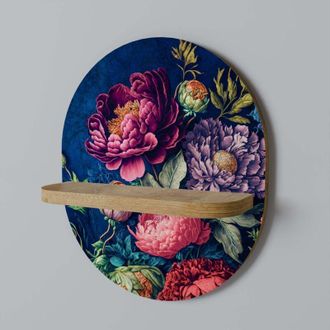 OEM Elegancia Floriente Estante Ovalado