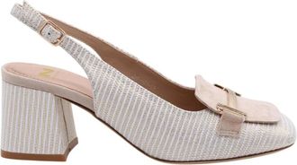 Nathan-Baume Lopez - Dames - Pumps - Beige - 40 EU - Schoenen