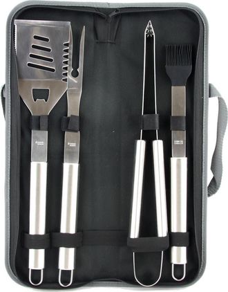 Gibson Grill Basics 5 Piece Grill Basics BBQ Set in Silver at Nordstrom