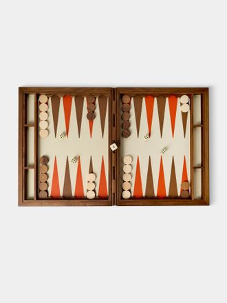 Giobagnara Leather Backgammon Set