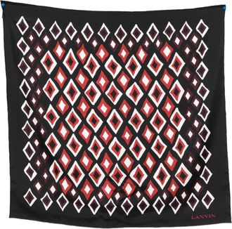 Lanvin Square Silk Scarf