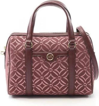 Michael Kors Pre-owned Handbags, female, Brown, Size: ONE SIZE Pre-owned Canvas handbags