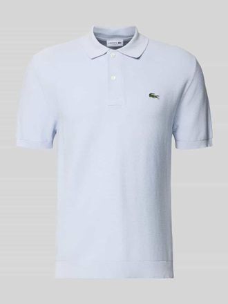 Lacoste Regular Fit Poloshirt aus reiner Baumwolle in Hellblau, Gr&ouml;&szlig;e XXXL