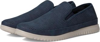 Deer Stags Montauk Mens Shoes Navy : 10.5 W (3E), Faux Leather