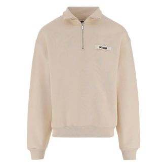 Jacquemus The Gros Grain High-collar Logo Sweatshirt