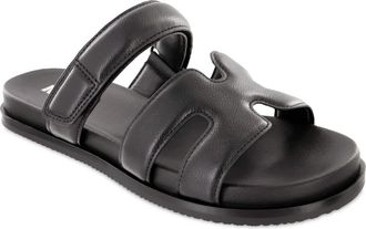 Mia Venezia Strappy Slide Sandal in Black at Nordstrom, Size 9