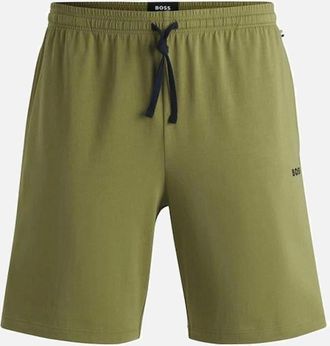 HUGO BOSS Mens BOSS Mix & Match Lounge Shorts, Medium Green - Size: 32/30/31