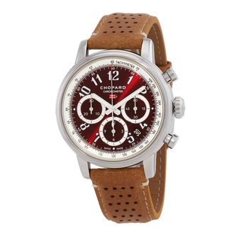 Chopard Mille Miglia Chronograph Automatic Red Dial Mens Watch 168619-3003