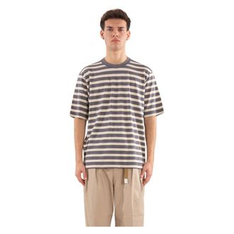 Daniele Fiesoli Heren, Tops, Grijs, Maat: S Katoen