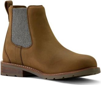 Ariat Wexford Waterproof Chelsea Boot in Brown at Nordstrom, Size 10.5