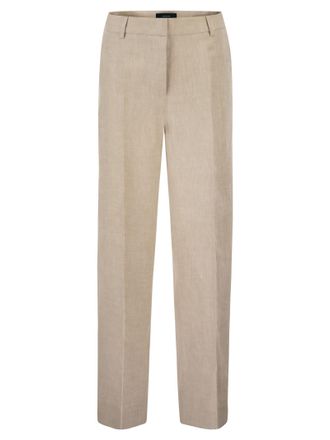 Max Mara Weekend Maxmara Wkdmalizia Leinen-Canvas-Hose