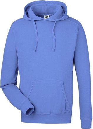 J. America Pigment-Dyed Fleece Hooded Sweatshirt