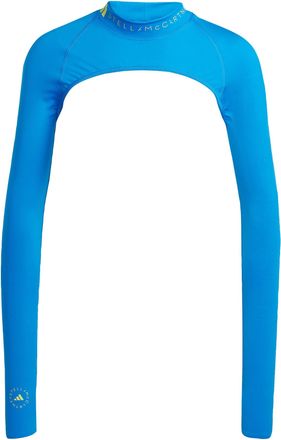adidas ADIDAS by Stella McCartney Womens Mock Neck Sleeves - Blue - Size X-Small