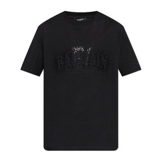Balmain Hombre, Camisetas, Negro, Talla: XL