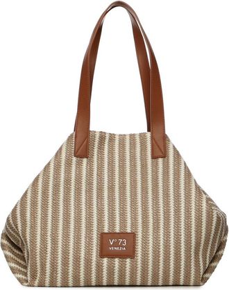 V&deg; 73 Tote Bag - Dames - Shoppers - Beige - ONE Size - Tassen