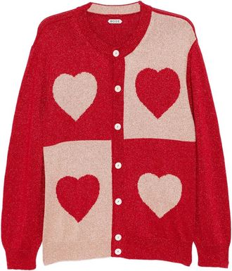 Bode Lame-hearts Cardigan