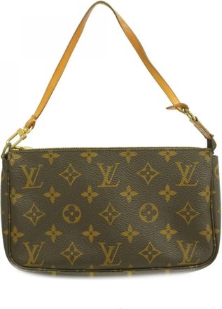 Louis Vuitton Brown Pouch (Pre-Owned)