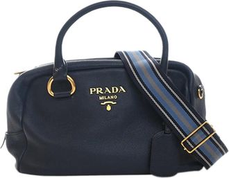 Prada Pre-owned Prada Vitello Phenix Bauletto Satchel Ladies WQARS804FO66X67W