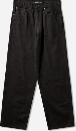 Vans Men s Check-5 Baggy Denim Pants Black