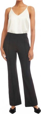 Fifteen Twenty Serena Pintuck Full Length Pants In Charcoal